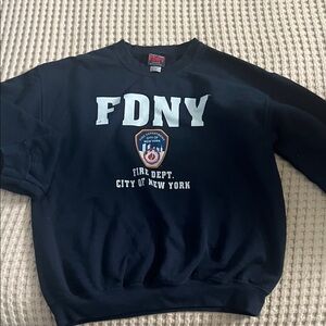 FDNY Dark Blue Crewneck Sweater